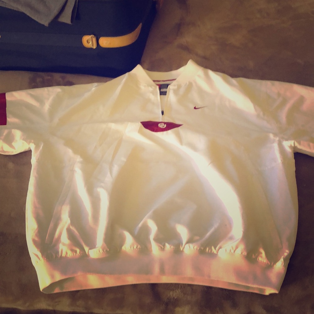 Nike Sweater Oklahoma Sooners Pullover Windbreaker